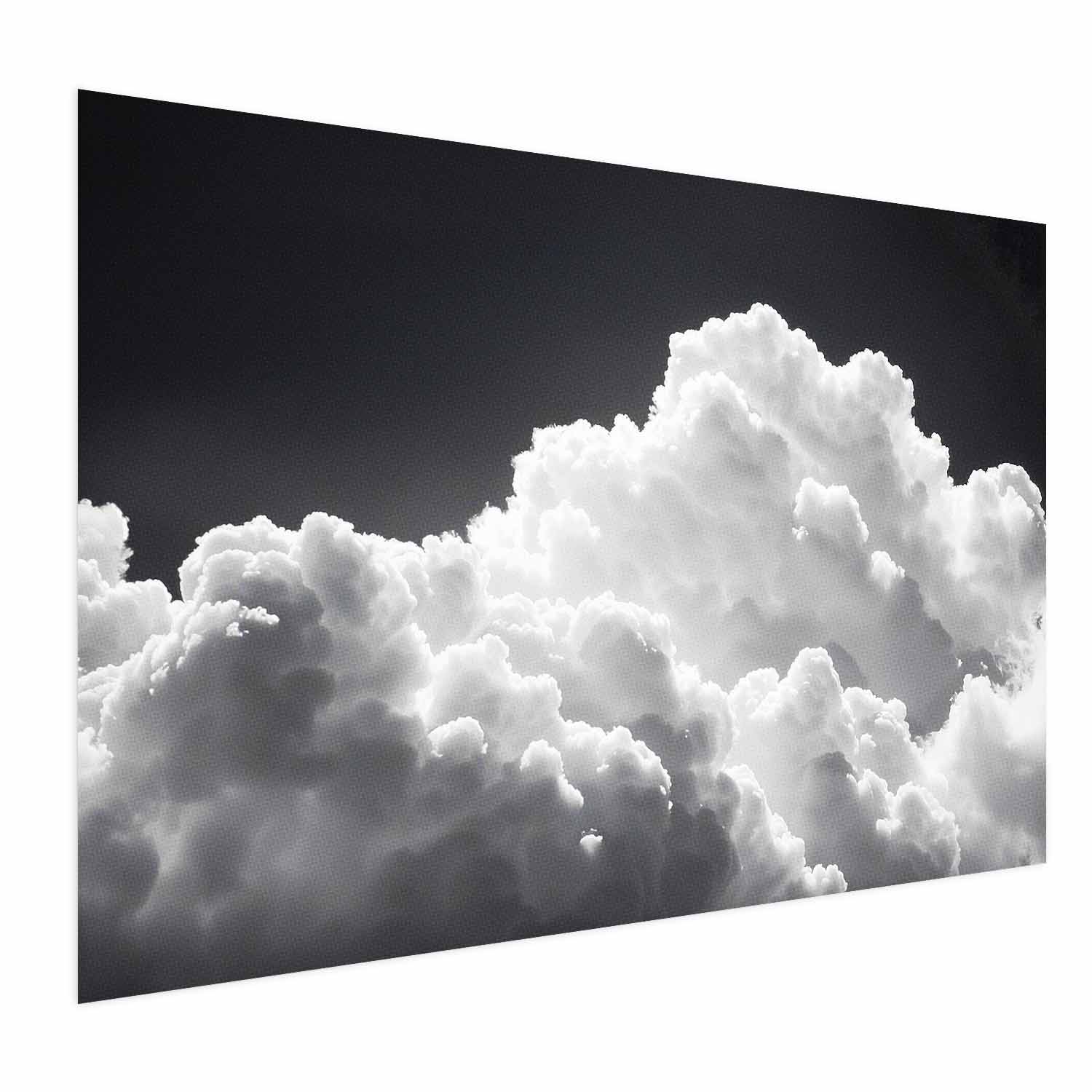 Poster - Discover the Infinite Play of Sunlight - Clouds and Shadows in the Sky