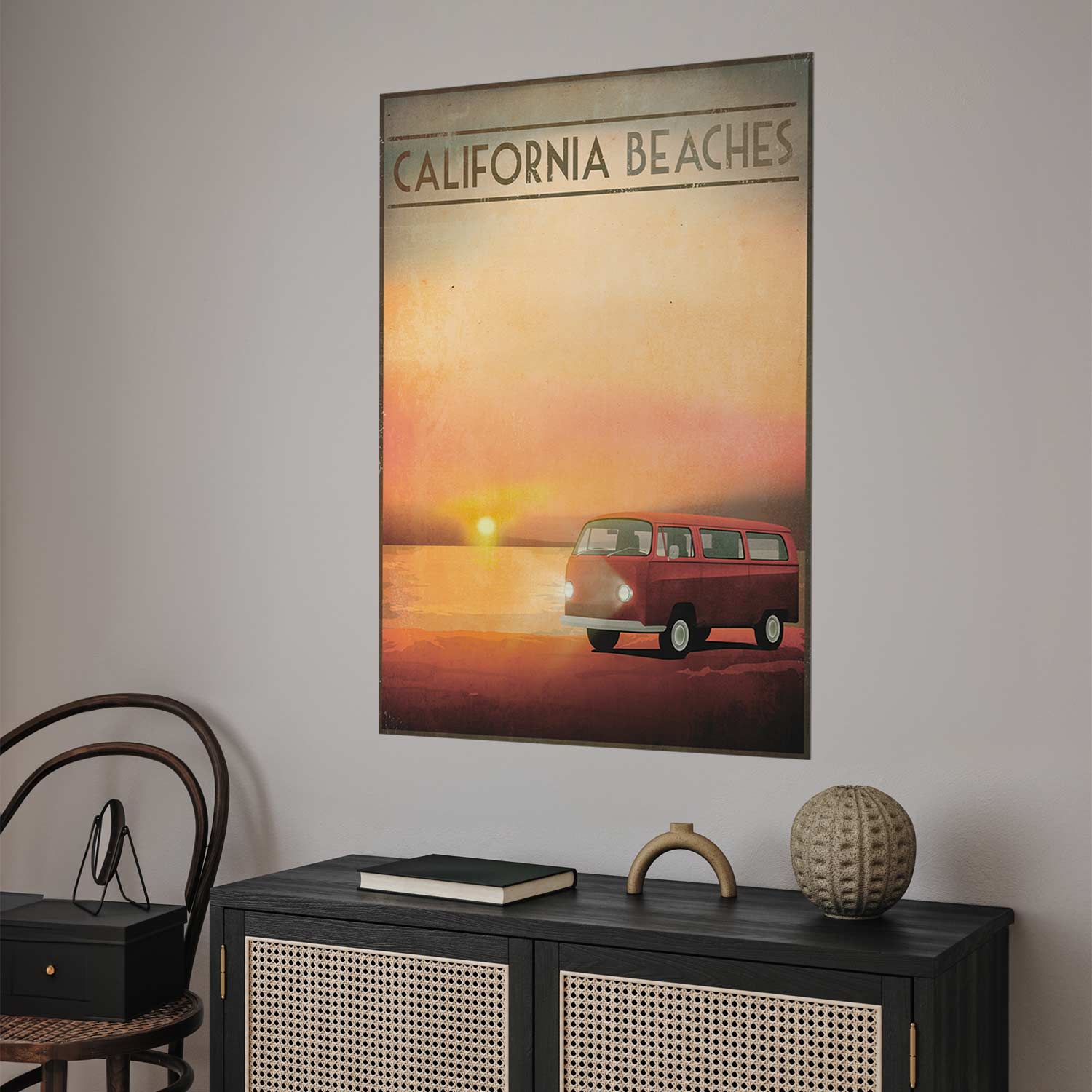 Poster - California Beaches - Afbeelding 2