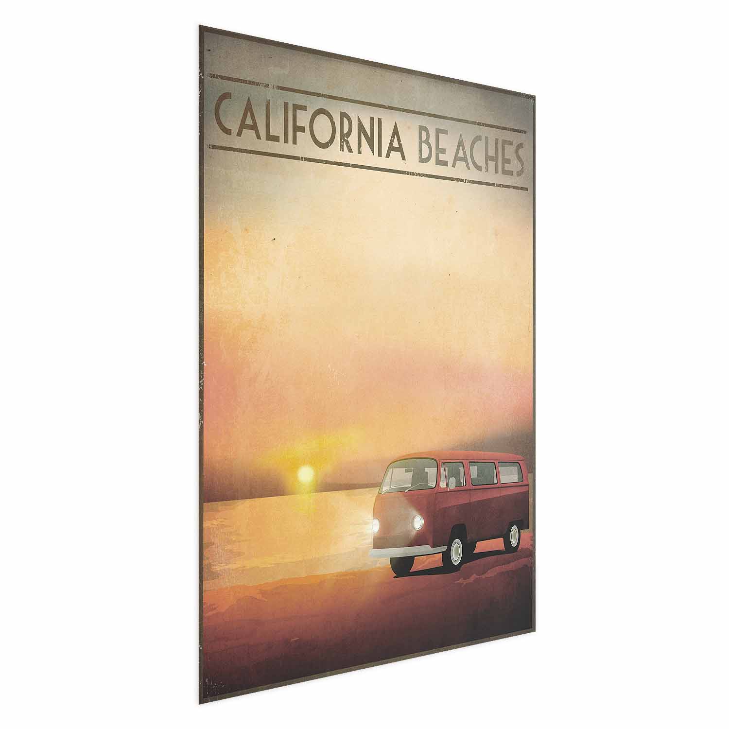 Poster - California Beaches