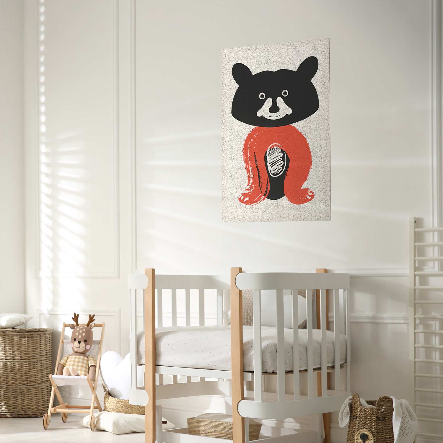 Poster - Friendly Mr. Raccoon - Afbeelding 2