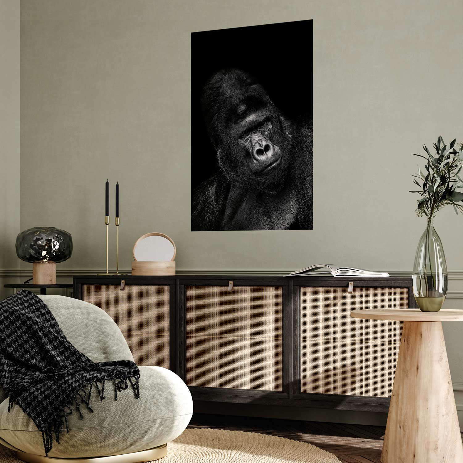 Poster - Gorilla - Afbeelding 2