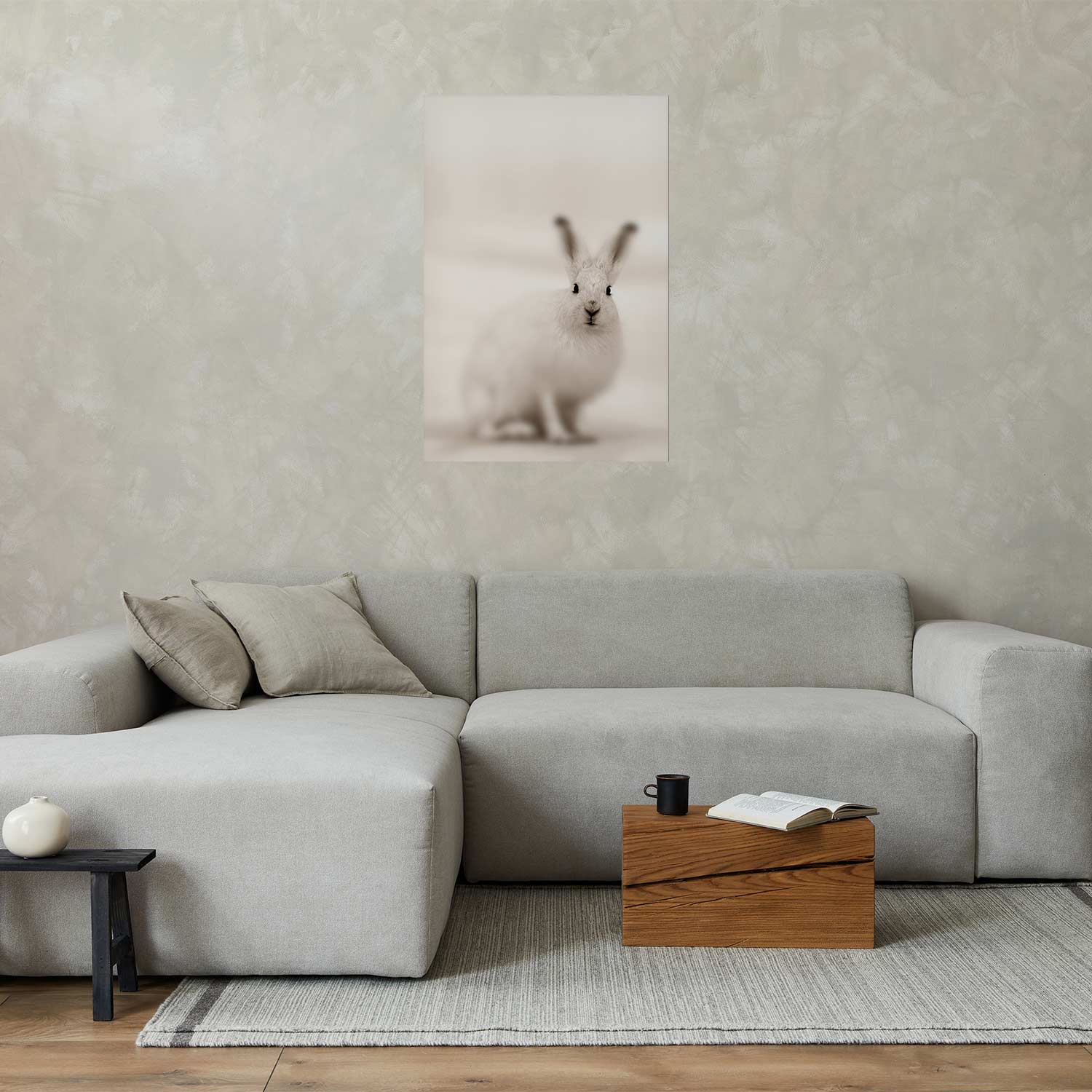 Poster - Fearful Look - Afbeelding 2