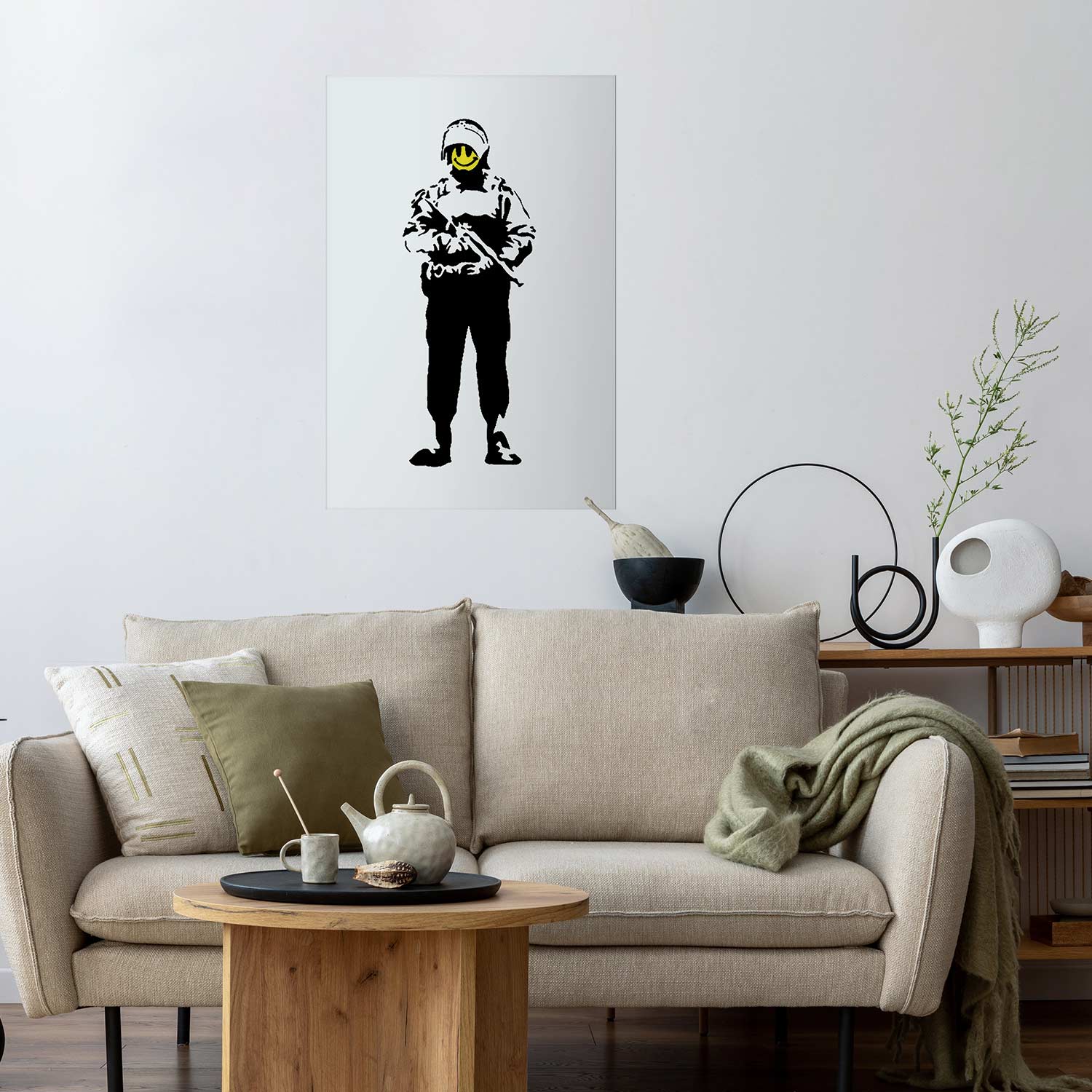 Poster - Smiling Policeman - Afbeelding 2