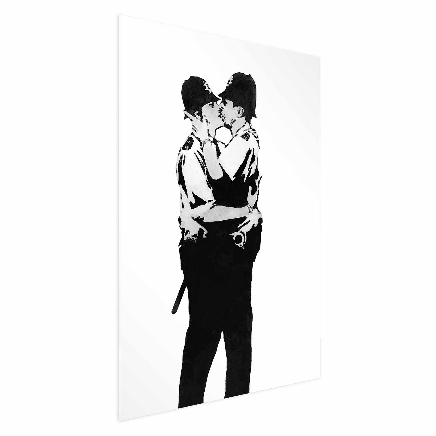 Poster - Kissing Coppers