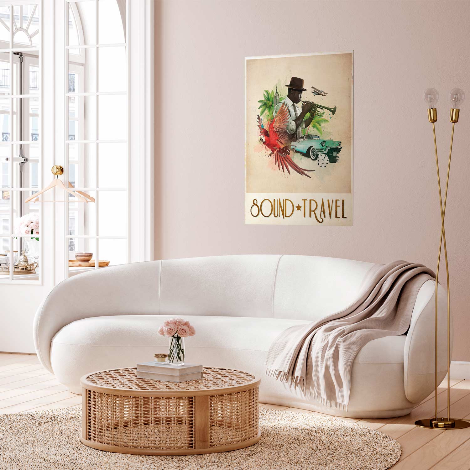 Poster - Sound Travel - Afbeelding 2