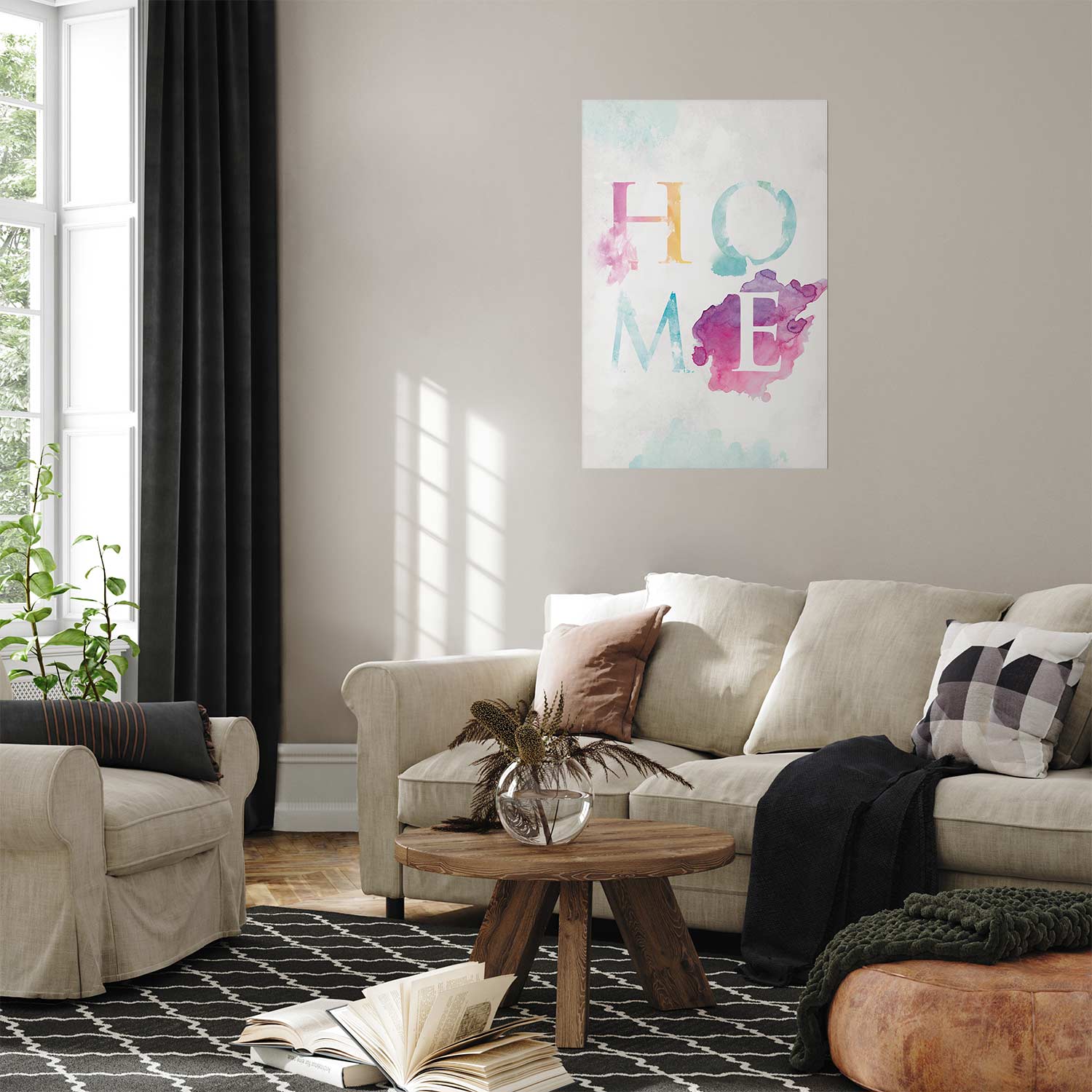 Poster - Rainbow Home - Afbeelding 2