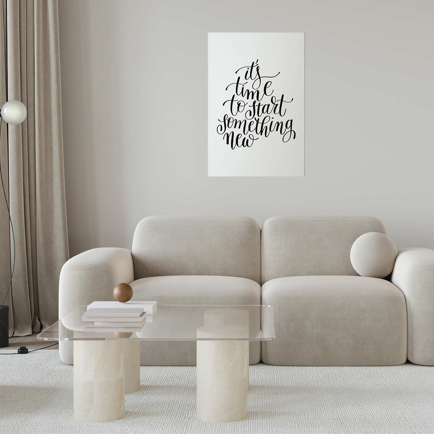 Poster - It's Time to Start Something New - Afbeelding 2