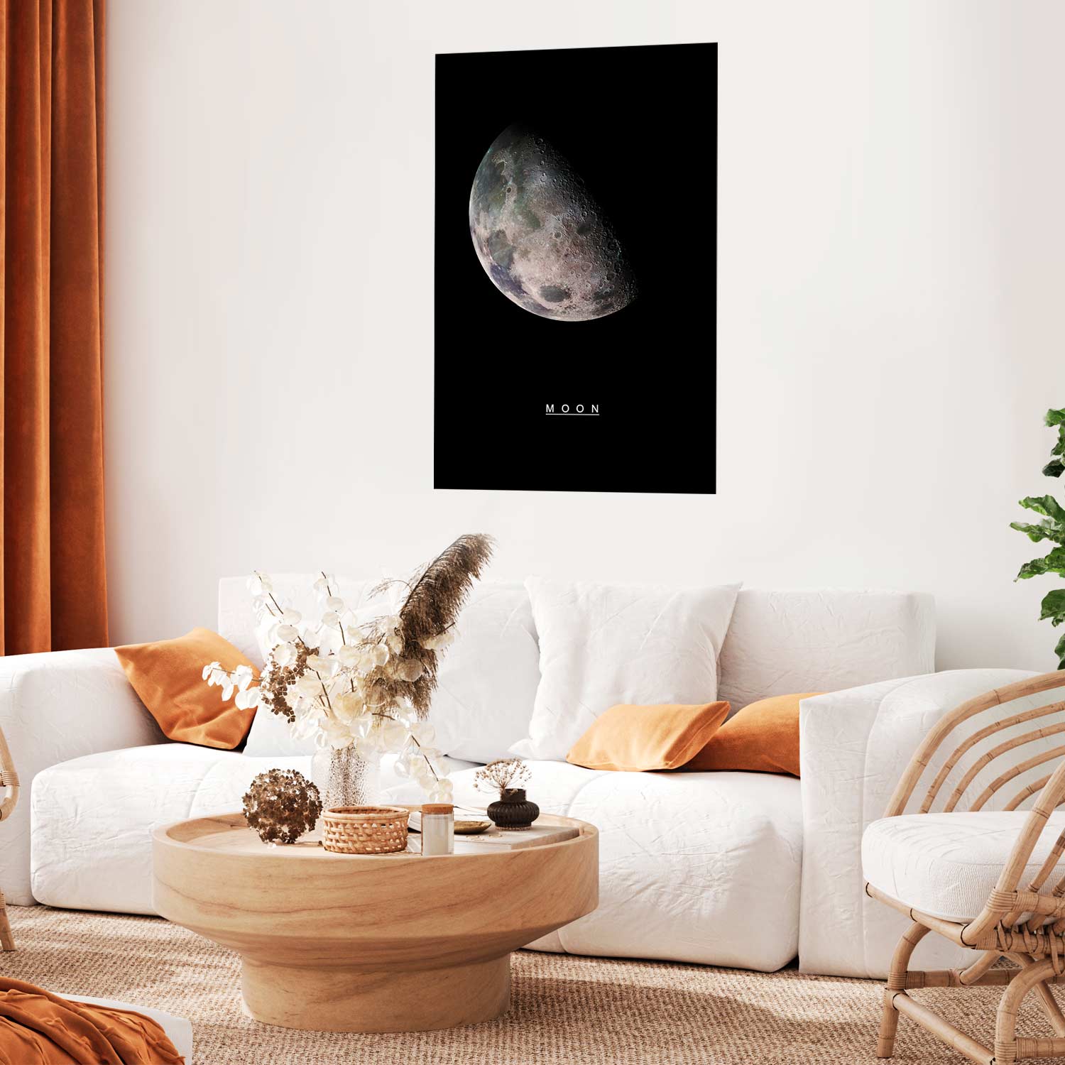 Poster - Moon - Afbeelding 2